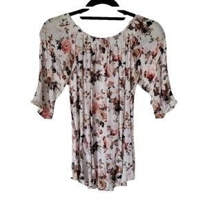 Floral Off The Shoulder Blouse Small